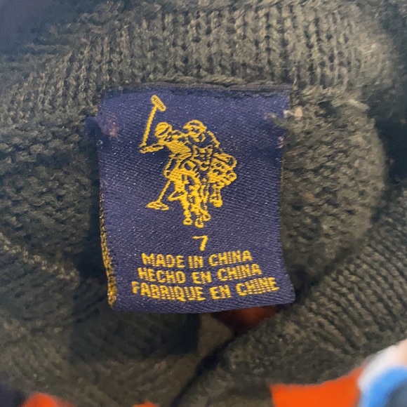 U.S Polo Assn kids sweater size 7 - Picture 4 of 5